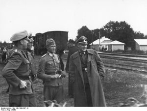 Fig 1 - Globocnik at Sobibor Ramp